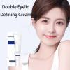 Double Eyelid Defining Cream,Double Eyelid Glue,Fast-Drying Natural Long-Lasting Eyelid Enhancer, Upper Eyelids Firming Cream For Droopy Eyelids,Waterproof, Easy To Remove (1PCS) view 2
