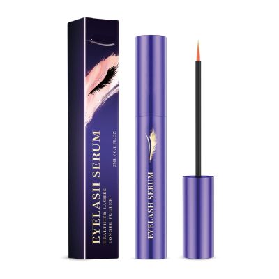Eyelash Serum For Natural Curl, Dark & Shiny, Thick & Long, Gentle & Smudge-Proof, Nourishes Lash Roots(2PCS)