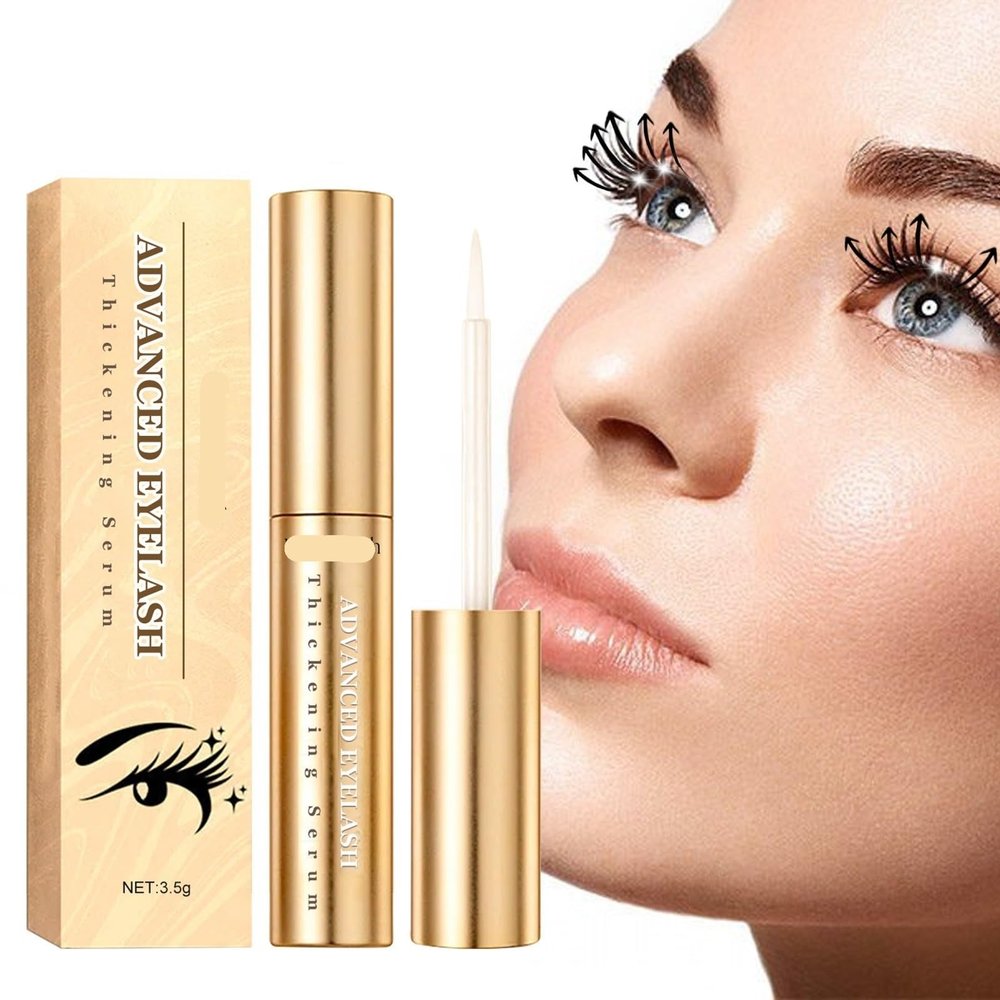 Eyelash Serum For Growth & Thickening, Nourishing & Gentle Formula, Waterproof, Long-Lasting, No Smudging, Enhances Length & Curl(1PCS)