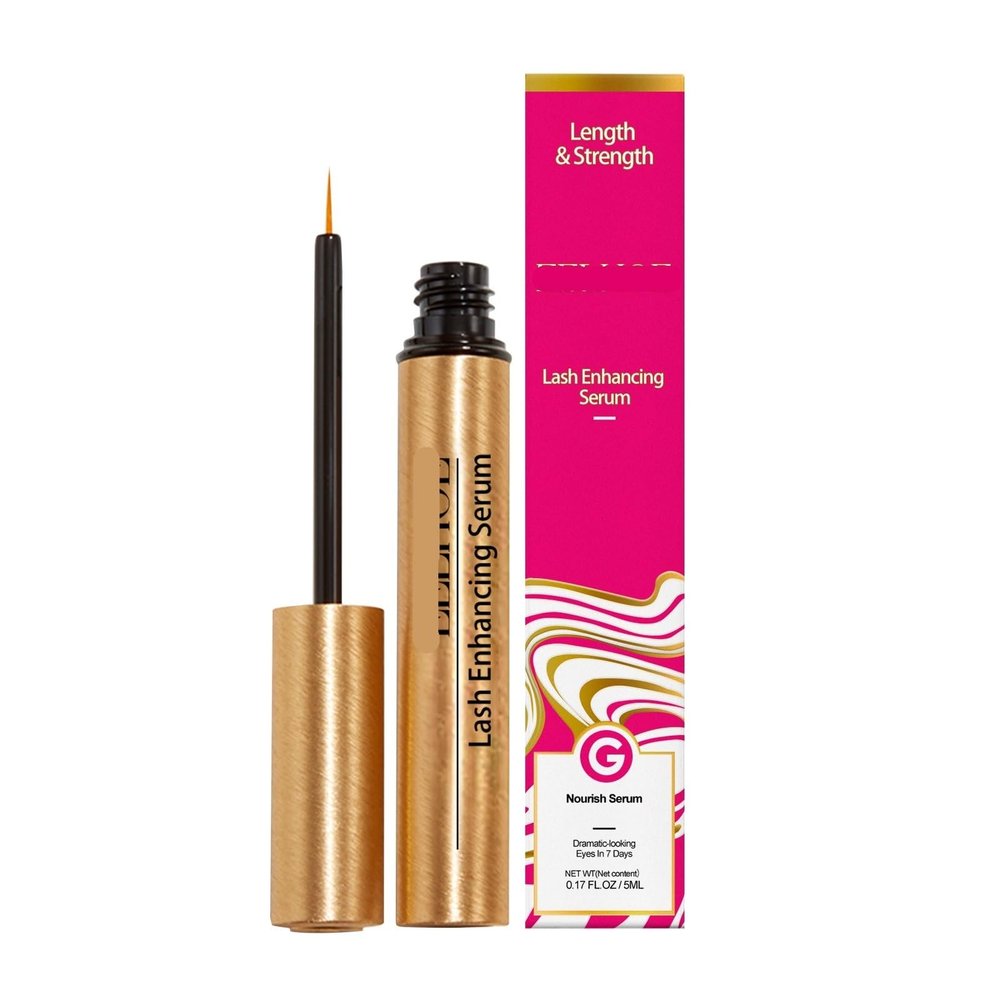 Eyelash Serum For Natural Length, Curl & Thickness - Nourishing & Gentle Formula For Thin, Sparse Lashes(3PCS)