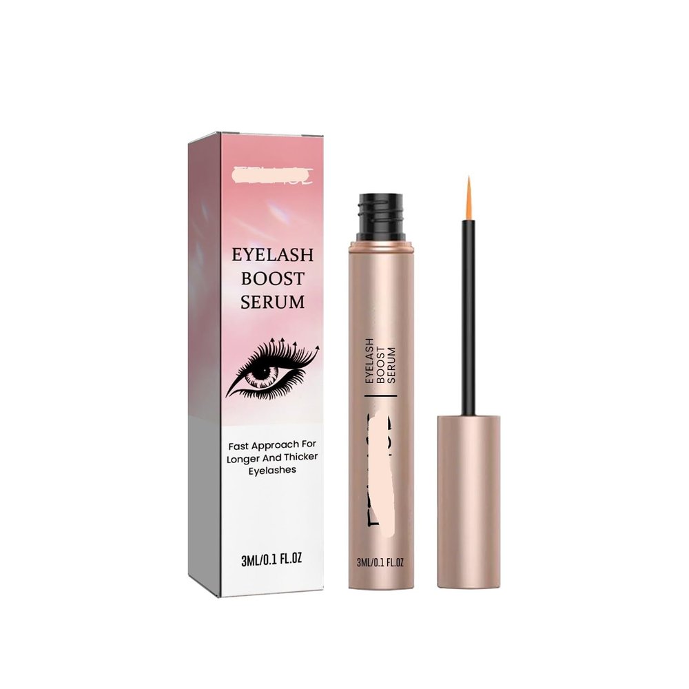 Eyelash Serum - Natural Growth Enhancer For Longer, Thicker Lashes - Gentle Formula For Fuller, Curled Lashes - Long-lasting Results(2PCS)