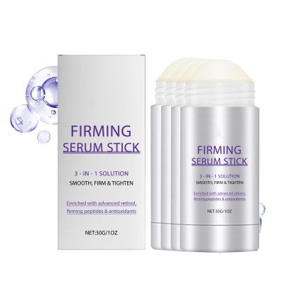 Retinol Face Balm Stick - Solid Anti Aging Skincare Stick with Collagen & Vitamin E, Fades Fine Lines, Improves Elasticity, Non Greasy Portable 4Fl oz (4)