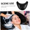 Didiseaon Ergonomic U Shaped Silicone Neck Pillow for Shampoo Bowl Slip Resistant Salon Neck Rest Cushion Easy to Basin Support for Comfortable Hair Washing view 3