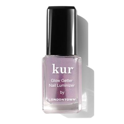 LONDONTOWN Glow Getter Nail Luminizer  One-Step Nail Treatment with Hexanal & Shimmer for Stronger, Healthier, Glossier Nails, No Base or Top Coat Needed, 0.4 Fl Oz