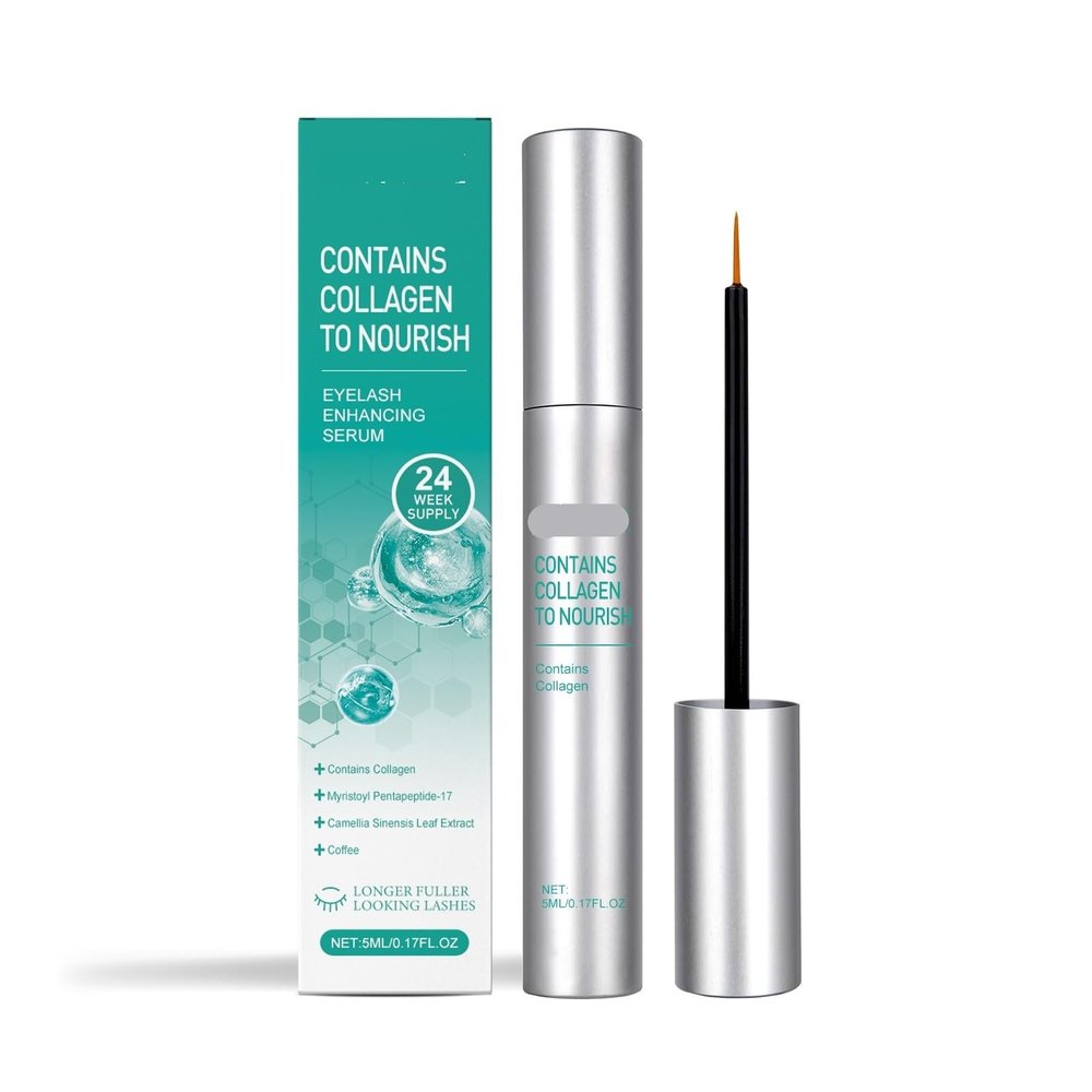 Eyelash Serum - Natural, Beautiful, Curled, Smudge-Proof & Long-Lasting, Convenient Daily Eye Makeup For Healthy, Glossy Lashes(3PCS)