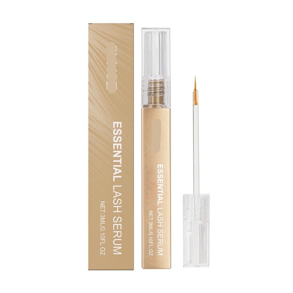 Eyelash Serum: Gentle & Nourishing, Promotes Darker, Curlier, Longer Lashes, Long-lasting, Portable For Daily Use(2PCS)