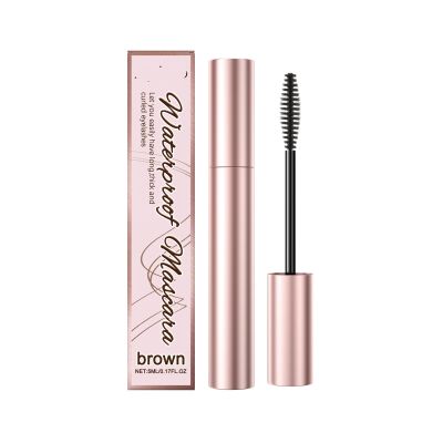 Brown Curling Mascara, Daily Moisturizing, Natural & Beautiful, Long-lasting, Smudge-proof, Enhances Lash Elasticity, Prevents Lash Loss(1PCS)