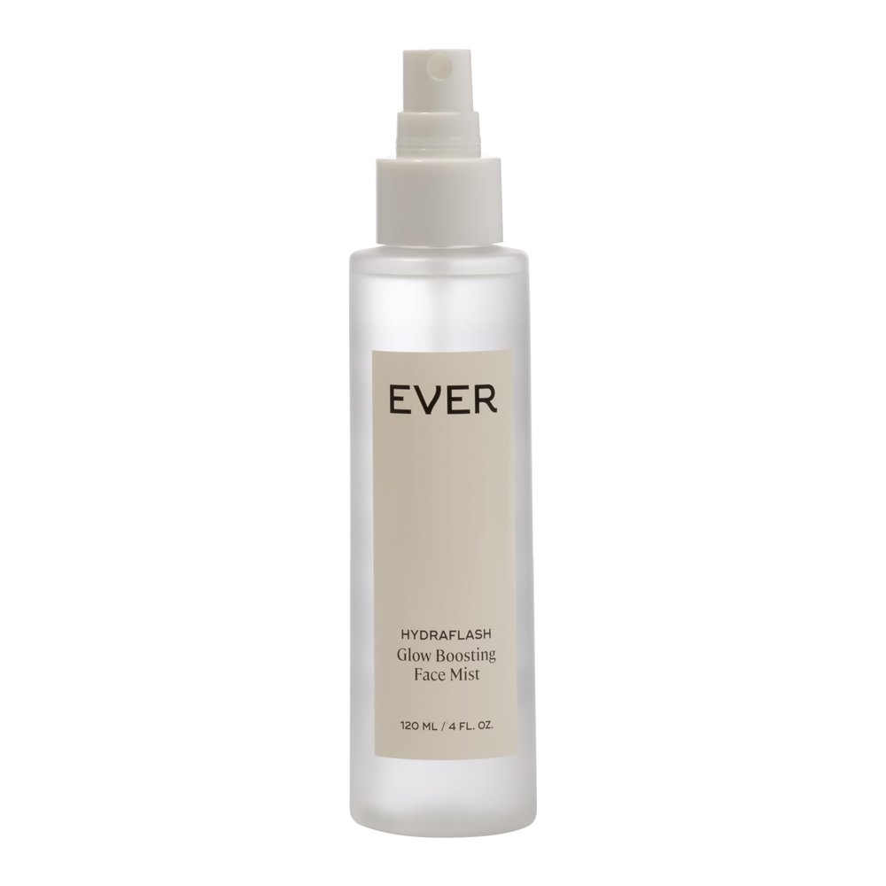 EVER HydraFlash Glow Boosting Face Mist  Hydrating, Soothing & Radiance-Enhancing Facial Mist, Patented LSR10 Formula  4 fl oz