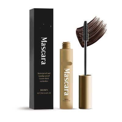 Brown Mascara - Lengthening, Curling, Natural & Long-Lasting, Waterproof & Sweatproof, Smudge-Resistant For Fuller Lashes(3PCS)