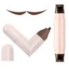 Eye End Stamp, Women Makeup Eye End Stamp 2-Tip, Precise Stencil Daily Quick-Drying Cosmetics Waterproof for Beginners, Professionals view 1