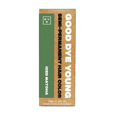 Good Dye Young Semi-Permanent Soft Green Hair Dye, 5 FL OZ, Iced Matcha