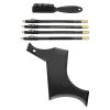 Focket Beard Shaper for Men, Professional Beard Shape Tool with 4 Hairdressing Pencils for Aligning and Diving Kit for Styling Trimming Tool (BLACK) view 3