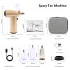 Portable Spray Tan MachineCordless Rechargeable Spray Tanning Gun for Home, Travel, Salon & Spa  Handheld Self Tanning Solution ApplicatorLightweight & Easy Use  Professional Sunless Tan (Beige) view 4