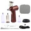 Cordless Rechargeable Spray Tan Machine - Portable Handheld Spray Tanning Gun for Home, Beach, Travel, Salon & Spa | Works with Self Tanning Solutions (Brown) view 1