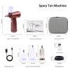 Cordless Rechargeable Spray Tan Machine - Portable Handheld Spray Tanning Gun for Home, Beach, Travel, Salon & Spa | Works with Self Tanning Solutions (Brown) view 4