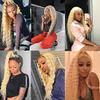 #613 Honey Blonde Bundles Deep Wave Bundles Human Hair 16 18 20 Inch Unprocessed Brazilian Virgin Weave Hairs Blonde 3 Bundle 50 Gram Per Bundle Human Hair Extensions view 2