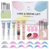 PERMANIA Lash Lift and Black Kit, Full Tube Design Brow Lamination Kit Salon Grade Instant Curling & Coloring With Detailed Instruction view 1