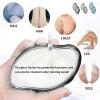 Crystal Hair Remover, Crystal Hair Eraser, Reusable Nano Glass,Multi-Color and Style Options,Easy to Wash,Ideal for Soft and Silky Skin,Skin Exfoliation (Nano Mirror coarse Glass(Blue)) view 4