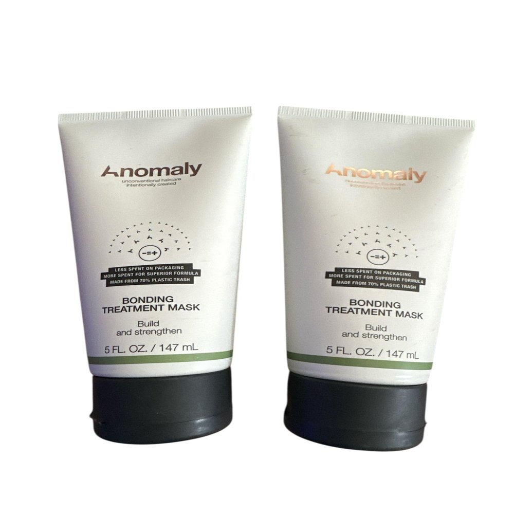 Anomaly Bonding Treatment Mask Build Strengthen Hair Quinoa 5oz Lot of 2