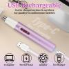 Mendaping 2025 Rechargeable Nose & Ear Hair Trimmer, Dual-Edge Blade Electric Clipper for Women Men, Facial & Eyebrow Hair Removal Tool, Powerful Motor, Painless, Easy to Clean (Multicolor) view 3