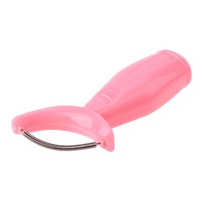 1PC Facial Hair Remover Spring Threading Hair Removal Wand Ergonomic Handle Facial Epilator Removes from The Roots(Pink) Remover Removal for Women