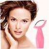 1PC Facial Hair Remover Spring Threading Hair Removal Wand Ergonomic Handle Facial Epilator Removes from The Roots(Pink) Remover Removal for Women view 3