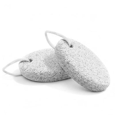 2 Pcs Natural Pumice Stone for Feet Lava Foot Pumice Stones Foot Exfoliation Pedicure Dead Skin Scrubber Heels Callus Remover