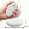 2 Pcs Natural Pumice Stone for Feet Lava Foot Pumice Stones Foot Exfoliation Pedicure Dead Skin Scrubber Heels Callus Remover view 2