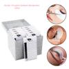 10 Layers Acrylic Eyelash Storage Box,Eyelash Holder Extension Tool,Makeup Organizer False Eyelashes Glue Pallet Holder, Grafting Eye lashes Close-Packed Display with 10 Pallets (Silver) view 3