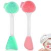 Facial Cleansing Brush,3 in 1 Silicone Face Mask Brush, Face Scrubber for Exfoliating,Deep Pore Cleansing,DIY Mask view 1