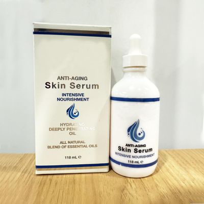 Anti-Aging Skin Serum, Intensive Nourishment, Natural Essential Oil Blend, Hydrating Deep Penetrating Formula, 118mL