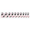 WUXEKZO Cute Cats Nails Art Stickers - Set of 5, Self Adhesive Nail Stickers Wraps Decals Nail Art Decoration Set for Women Girls view 3