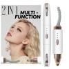 2025 Upgraded Heated Eyelash Curler - 2-in-1 USB Rechargeable Electric Eyelash Curler & Eyebrow Trimmer, Fast Heating in 6s, Anti-Burn Design, 24H Long-Lasting Effect, Perfect Gift for Women (White) view 1