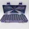 3D Printed Vial Case for 3ml Vials, Snap-Close Design, Multiple Size Options, Travel and Storage Organizer (RBYG, 50) view 1