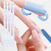 152pcs Nail Care Kit,100pcs Nail Files,50pcs Nail Care Sticks, Cuticle Manicure and Pedicure Stick,2pcs Handle Grip Nail Brush Manicure and Pedicure Tools KitBlue) view 3