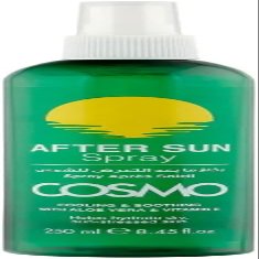 CD COSMO DESIGNS After Sun Spray 250ml | 8.45 fl.oz, Cooling & Soothing With Aloe Vera & Vitamin E | for Men and Women