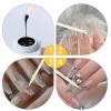 152pcs Nail Care Kit,100pcs Nail Files,50pcs Nail Care Sticks, Cuticle Manicure and Pedicure Stick,2pcs Handle Grip Nail Brush Manicure and Pedicure Tools Kit(Gold+Purple ) view 4