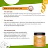 Orange Peel Powder for Face Pack with Vitamin C & Cruelty-Free, Vegan Formula for Wooden Spoon - 100g | 3.5 Oz view 3