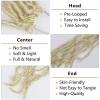 Vemet Soft Locs 30 Inch Synthetic 8 Packs Faux Locs Pre Looped Curly Wavy Crochet Hair For Black Women Hair Extensions view 2