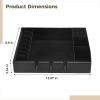 Chewtoyo Organizer for Hair Clippers, Multifunctional Barber Tools Tray, Best for Storing Scissors, Combs, and More, Non-Slip Abs Plastic Construction view 4