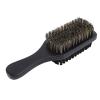 Brrnoo Double Sided Beard Brush, Wooden Handle Mustache Grooming Brush with Nylon Synthetic for Men Sensitive Skin Travel Gym view 1