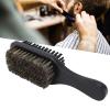 Brrnoo Double Sided Beard Brush, Wooden Handle Mustache Grooming Brush with Nylon Synthetic for Men Sensitive Skin Travel Gym view 2