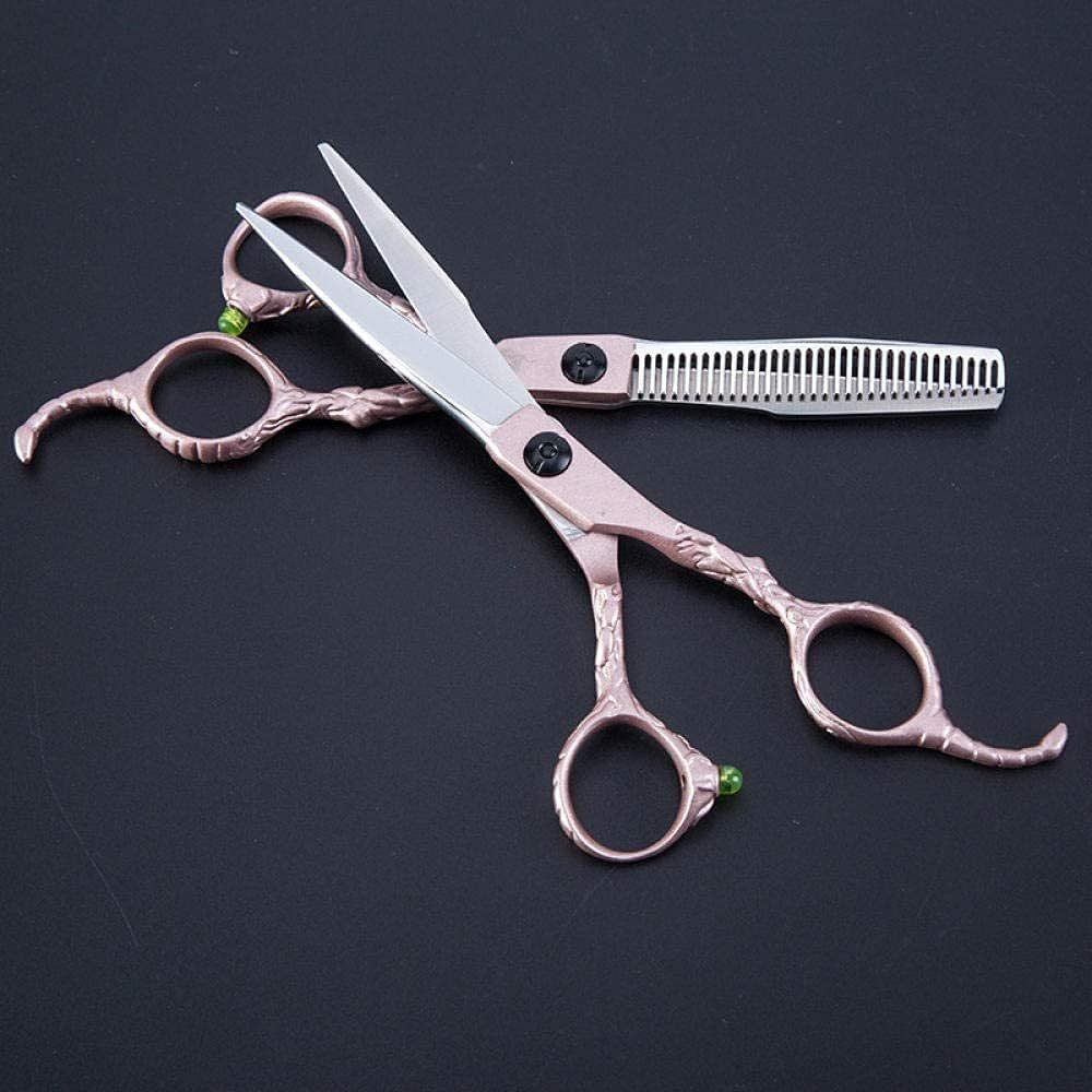 Professional Hairdressing Scissors Rose Gold Scorpion Hair Barber Scissors Set Scissors Hair Scissors Quality Salon 6 Inch(