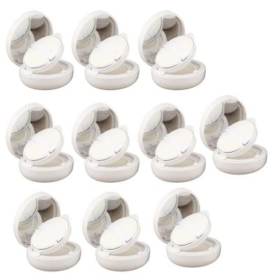 10PCS Leakproof Air Cushions Boxes 15g Empty Cosmetic Containers Makeup Packaging Refillable Cases Air Cushions Compact Case