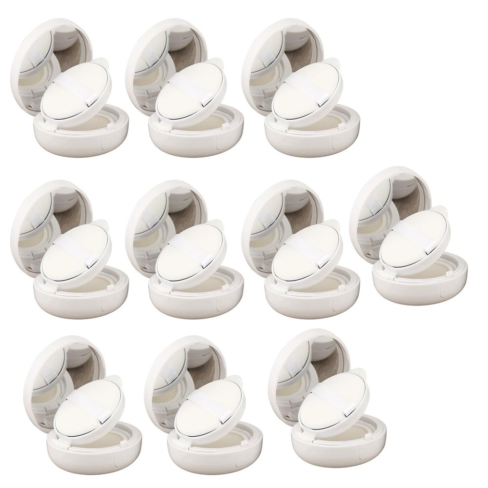 10PCS Leakproof Air Cushions Boxes 15g Empty Cosmetic Containers Makeup Packaging Refillable Cases Air Cushions Compact Case