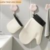 Tanning Mitt - Sunless Self Tanning Mitt | Soft Sunless Tanner Applicator | Self Tanninng Mitts With Thumb | Tanninng Miitts For Hand Shower Oils Lotion Mousse Makeup Daily Gym Beach Evening view 3