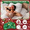 Bonuci 90 Pcs Christmas Steam Eye Masks Bulk for Dry Eyes Disposable Heating Eye Mask for Spa Sleep Warm Compress Stress Dark Circle Relief Puffiness and Relaxation Gifts Christmas Stocking Stuffer view 3