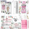 10 Pcs Christmas Pastor's Wife Appreciation Gifts Christian Religious Gifts with Blanket Christian Makeup Bag Tote Bag Pen Notebook Cup Aromatherapy Keychain Bookmarks Card Christmas Thank You Gift view 1