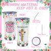 10 Pcs Christmas Pastor's Wife Appreciation Gifts Christian Religious Gifts with Blanket Christian Makeup Bag Tote Bag Pen Notebook Cup Aromatherapy Keychain Bookmarks Card Christmas Thank You Gift view 3