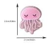 4PCS Jellyfish Claw Clips,Jellyfish Hair Clips,Animal Shape Hair Claw Clips, Acetate Hair Clips for Girls,Small Hair Barrettes for Women (Jellyfish) view 2